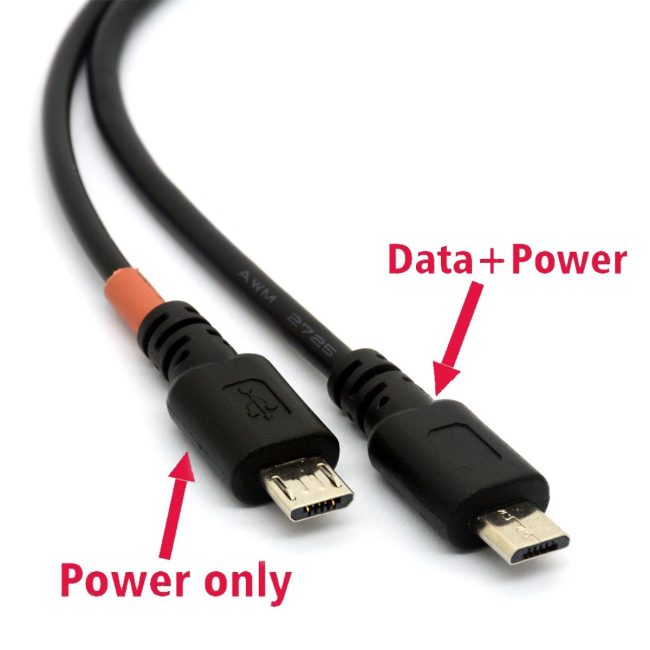Micro USB Cable Y Splitter USB 2.0 A to Dual Micro B Power Enhancer Hub Adapter 1 Male to 2 Male Android Extension Code Syncing and Charging Two Devices Simultaneously