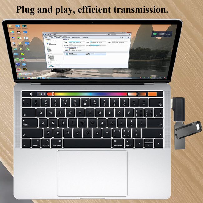 90 Degree USB C Female to USB 3.0 Male Adapter Right Angle USB Type C to USB 3.0 A Converter On The Go(OTG) for PC Laptops Power Banks Chargers More USB and Type-C Devices