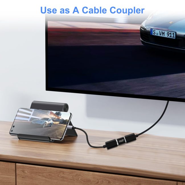 USB 3.0/3.1 Male to Male Adapter and OTG 3.0 USB A to A Adapter Extension or Expansion