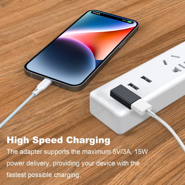 90 Degree USB 3.0 Adapter Left and Right Angle USB A Male to Female Converter Extender for PC Laptop USB A Charger Power Bank and More